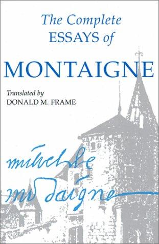 Cover of The Complete Essays of Montaigne
